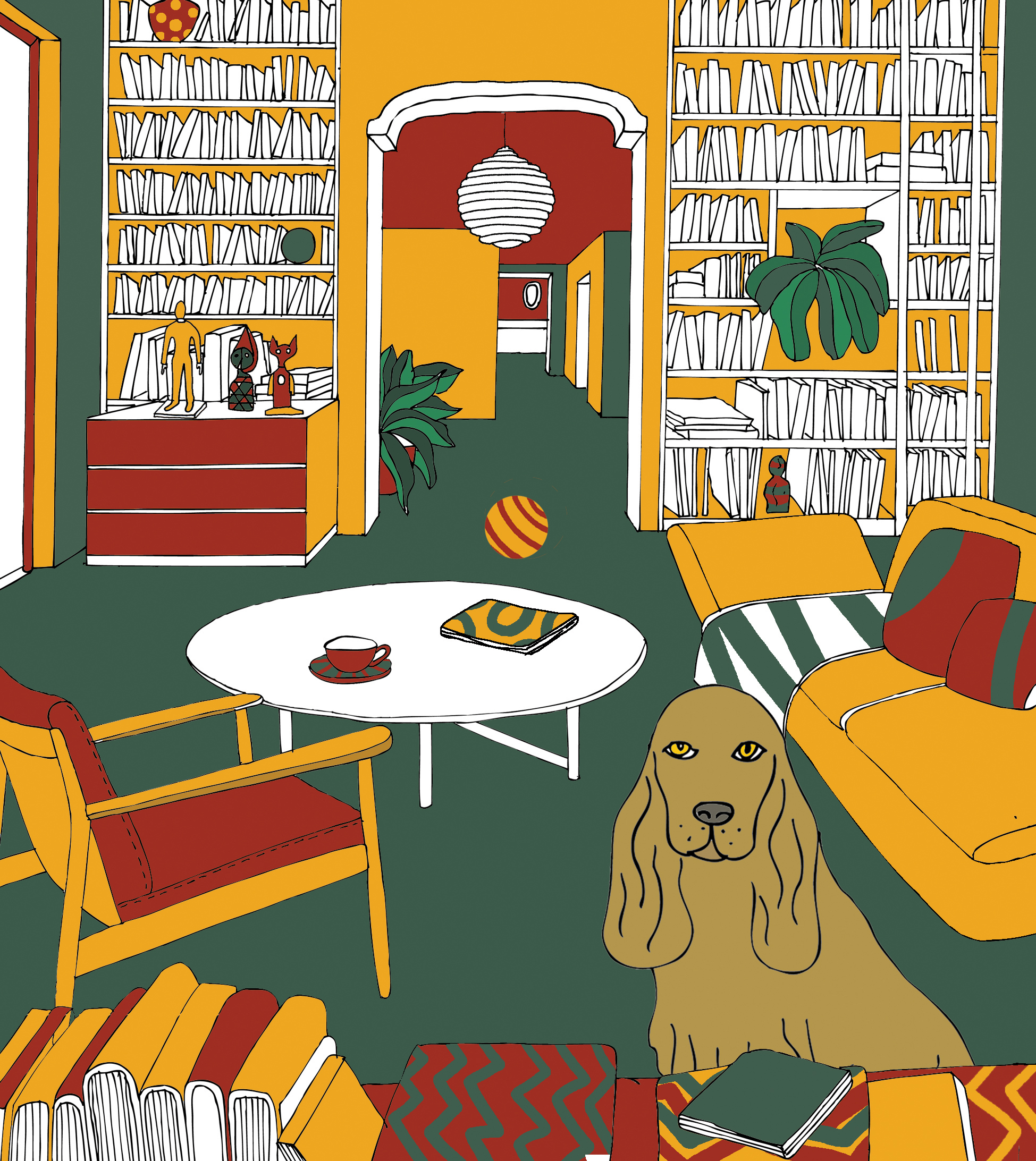 illustrazione per DOMUS